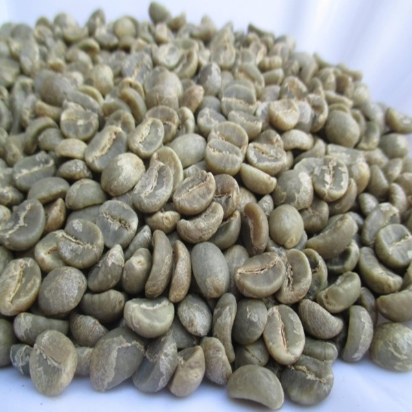 Robusta green coffee